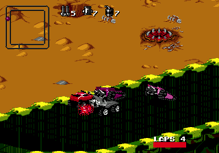 Rock 'n Roll Racing screenshot 3 for Super Nintendo